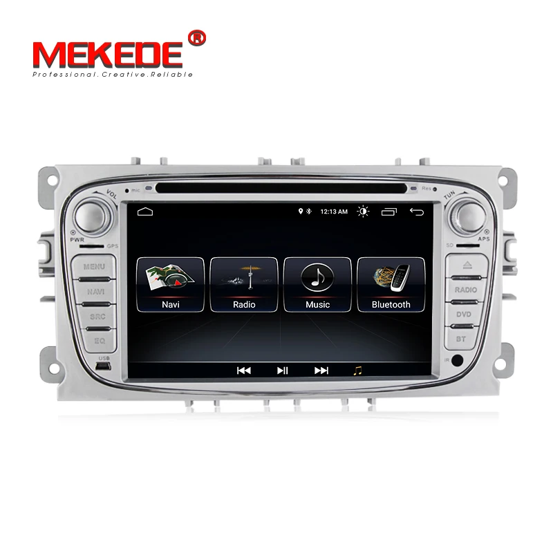 MEKEDE 1024X600 Android 8 1 для ford focus 2 mondeo автомобильный DVD радио gps навигация BT Wifi Гб