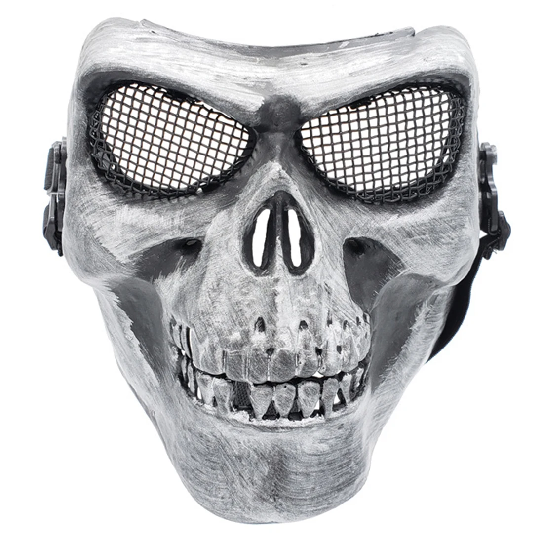 Мягкие Гелевые бусины защитная маска череп маска для лица для наружного страйкбола CS-Dried Bone