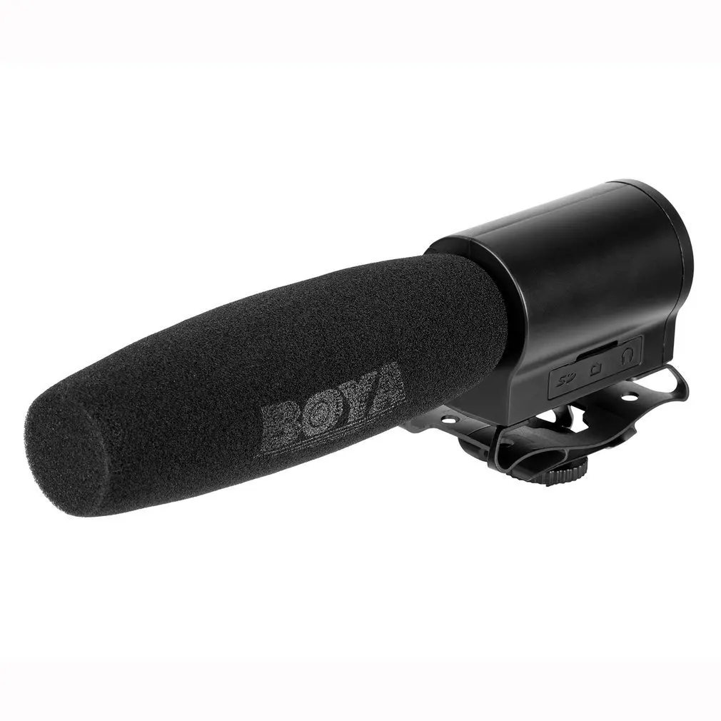 

Professional Shotgun Interview Microphone Directional Condenser MIC for DSLR DV Camcorders Video Camera Mic
