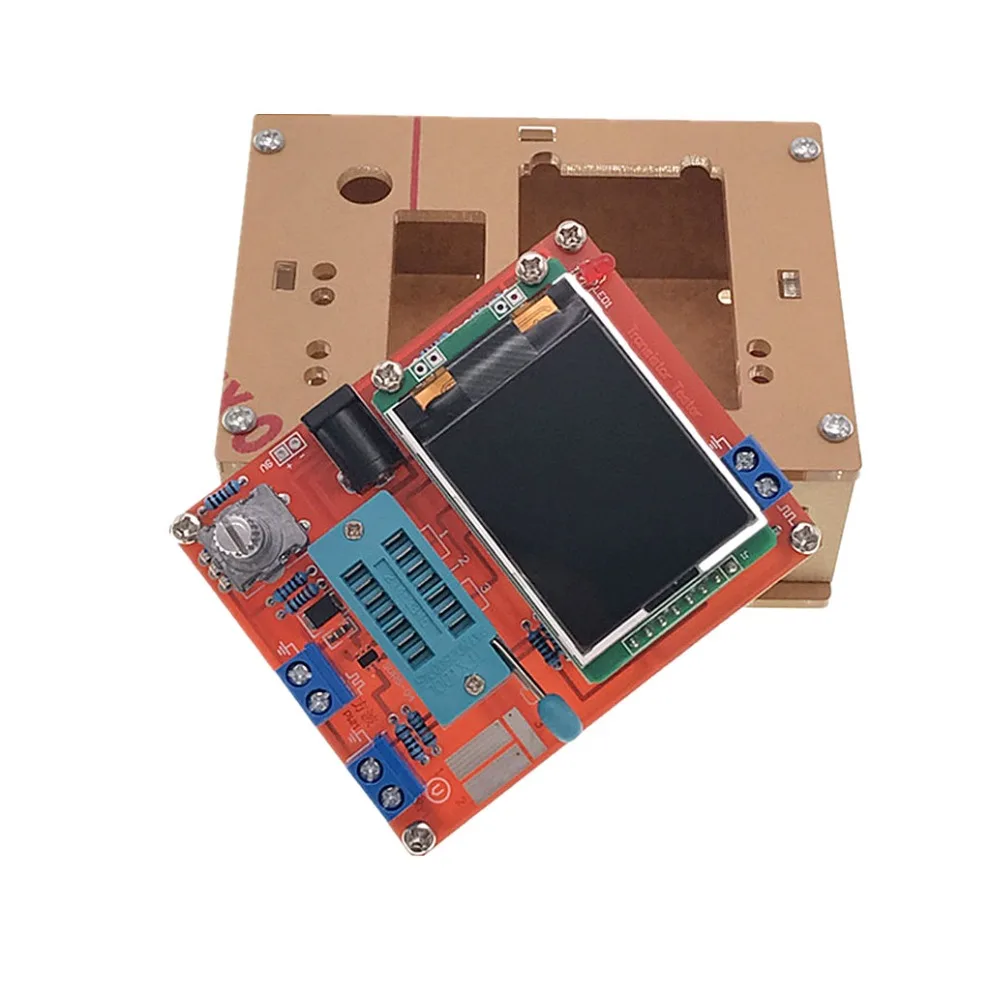 

Acrylic Transparent Case Shell For TFT GM328 Transistor Tester Diode LCR ESR Meter PWM Square Wave DIY Kit Only Case