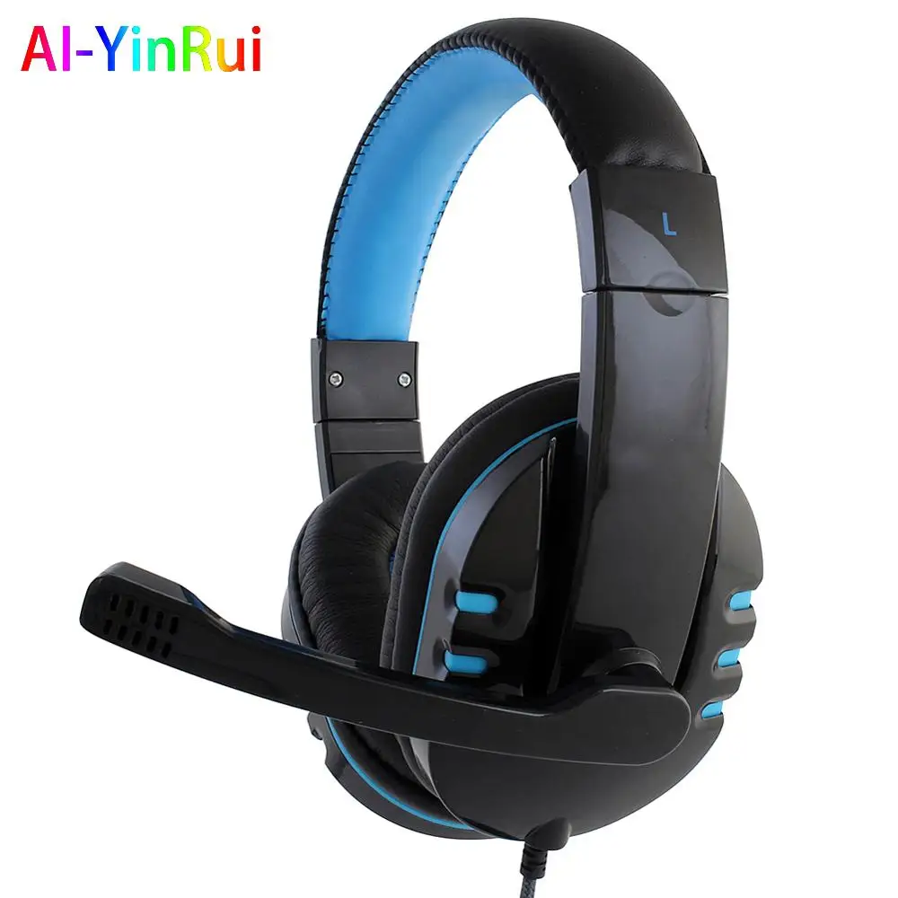 

AI YinRui CH1 Headphone for computer Stereo Headset Gaming PC Earphone With Mic Gamer headphone 3.5mm JACK Plug Gamer Headset