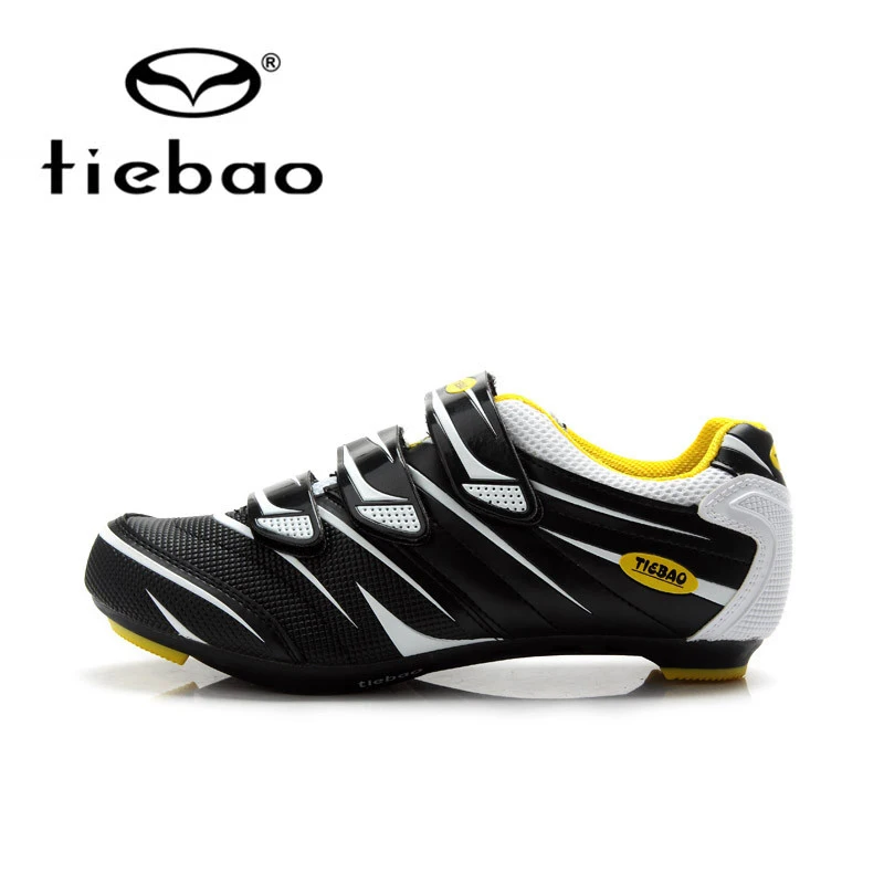 Tiebao/Профессиональная велосипедная обувь для мужчин и женщин; обувь для шоссейного велосипеда с самоблокирующейся подошвой; дышащая Спортивная обувь из нейлона и стекловолокна