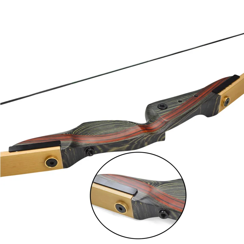 1Set 62inch Archery Recurve Bow 25-50lbs Draw Weight Right Hand Longbow Outdoor Sports Shooting Training Accessories