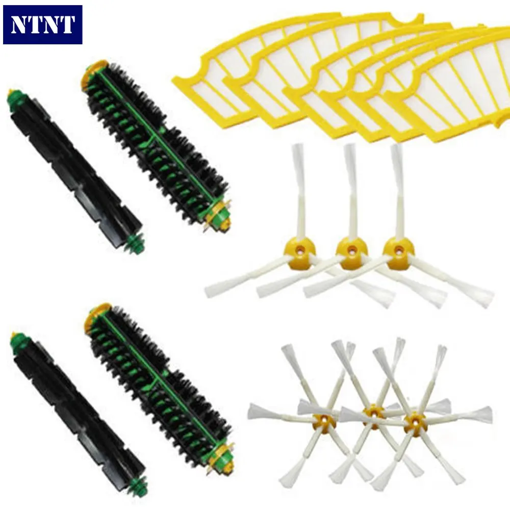 

NTNT Free Post New Filters & Brush 3/6 armed For iRobot Roomba 500 Series Vacuum 510 520 530 560