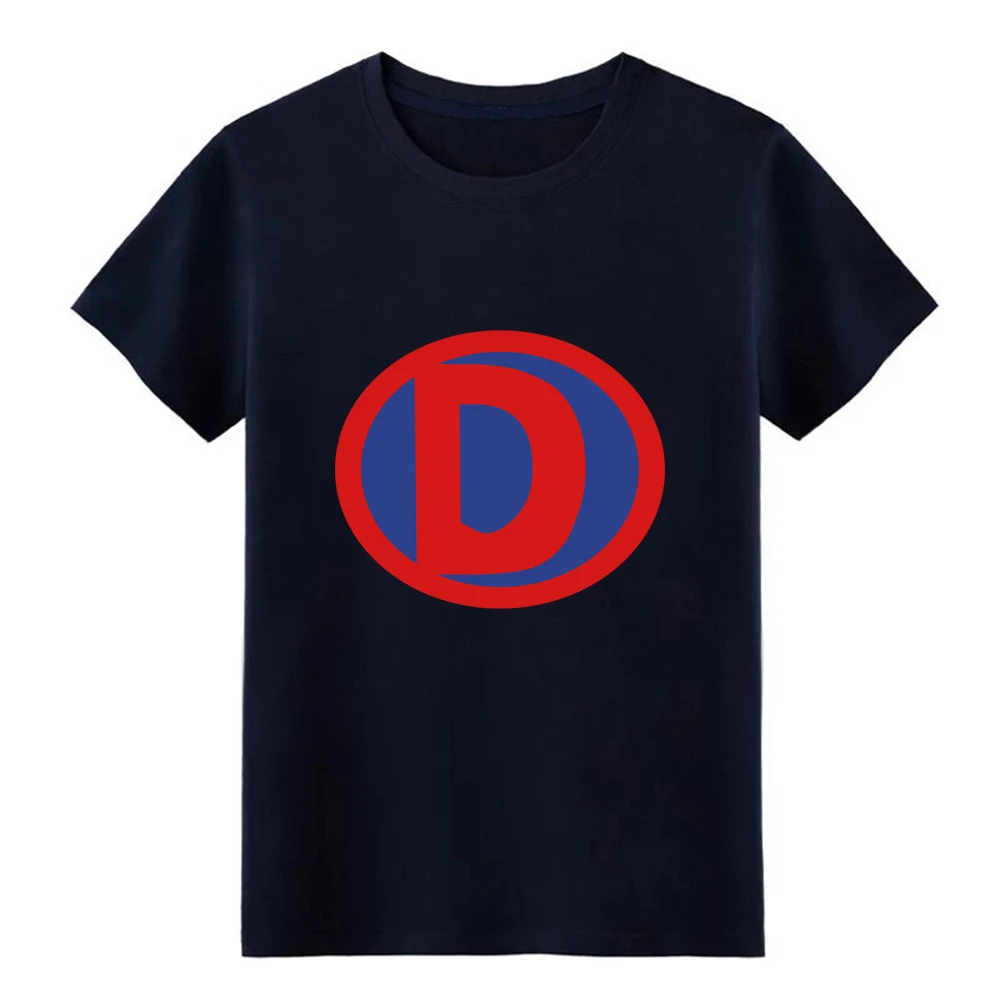 Мужская футболка с надписью super hero heroine initials d хлопковая Футболка круглым вырезом