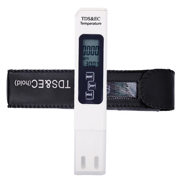 Cheap EC TDS meter LCD Portable detection Pen Digital Water Meter Filter Measuring Water Quality Purity Tester EC Meter 40%OFF