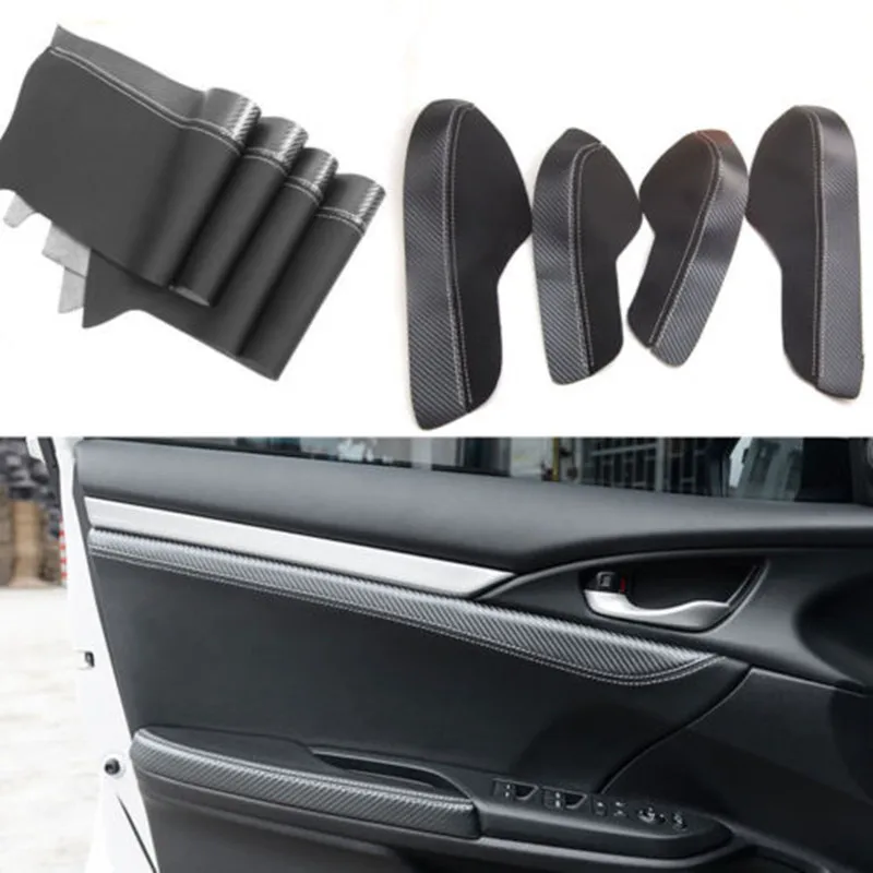 Interior PU Car Cover Door Panel Armrest Surface Shell Cover Trim