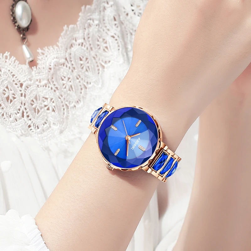 

Unique Women Watches Luxury Brand Fashion Quartz Ladies Rhinestone watch Dress waterproof Casual Female Clock relogio feminino