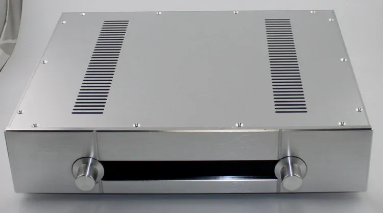 

WA39 Full Aluminum silver amplifier chassis amp Enclosure DAC Box