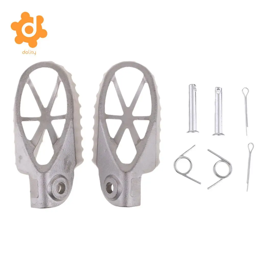 Footrest Footpegs Foot Pegs Rest For Pit Dirt Bike Yamaha PW50 PW80 TW200