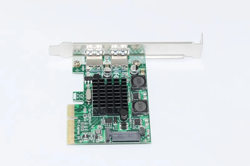 Cartão de expansão usb 3.1, adaptador de