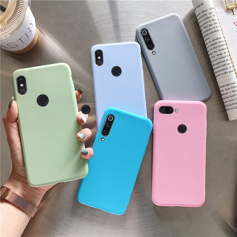 Силиконовый чехол карамельных цветов для xiaomi mi 8 9 se a1 5x mix 2s a2 lite redmi note 7 4x 4a 5a 6 6a prime 5