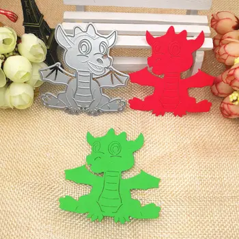 

2019 New Hot Dragon Metal Cutting Die Stencils for DIY Scrapbooking/photo album Decorative Embossing DIY Paper Cards Crafts Gift