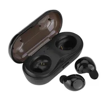 Мини Размер Hbq-q18 сенсорная Беспроводная bluetooth-гарнитура высокое качество звука черный трекпад