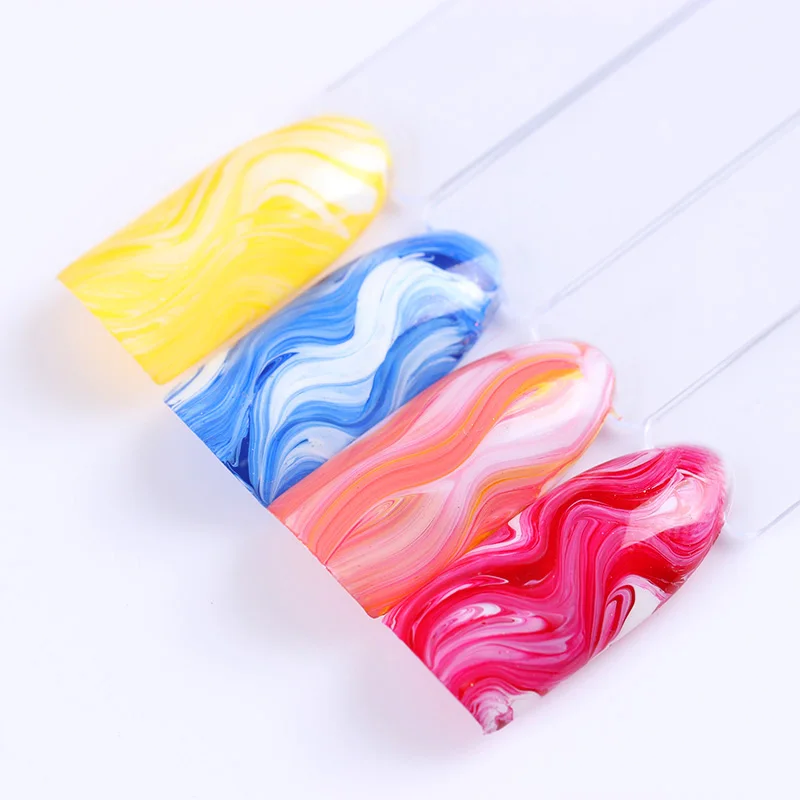 BORN PRETTY Gradient Painting Pen Drawing Nail Brush Black Wooden Handle UV Gel Nail Art Brush Tool nail art tools