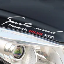 2 Pezzi Coperture Auto Adesivi Sport Mente Decal Car-Styling Per TOYOTA HILUX accessori esterni