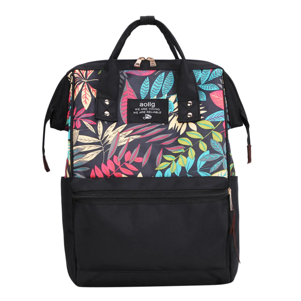 

OCARDIAN Backpacks Fashion High Quality Oxford Backpacks Patchwork Pattern Women Bags Women Backpack Female Bags 941850