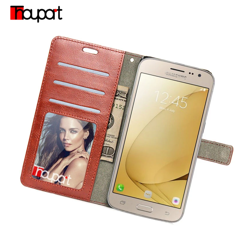 Thouport чехол для Samsung Galaxy J2 Prime кожаный бумажник Ретро флип Grand Plus 2016 SM G532F чехол|for