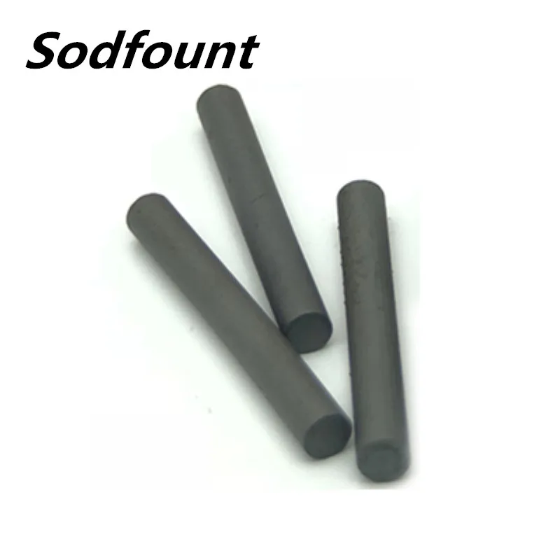 

1pcs Soft ferrite core magnetic rod diameter 10MM length 80MM, 10*80 magnetic bar