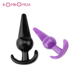 Большой Анальная пробка для взрослых секс-игрушки для женщин Человек гей, фаллоимитатор стимулятор простаты массажер, Masturbatings силиконовый