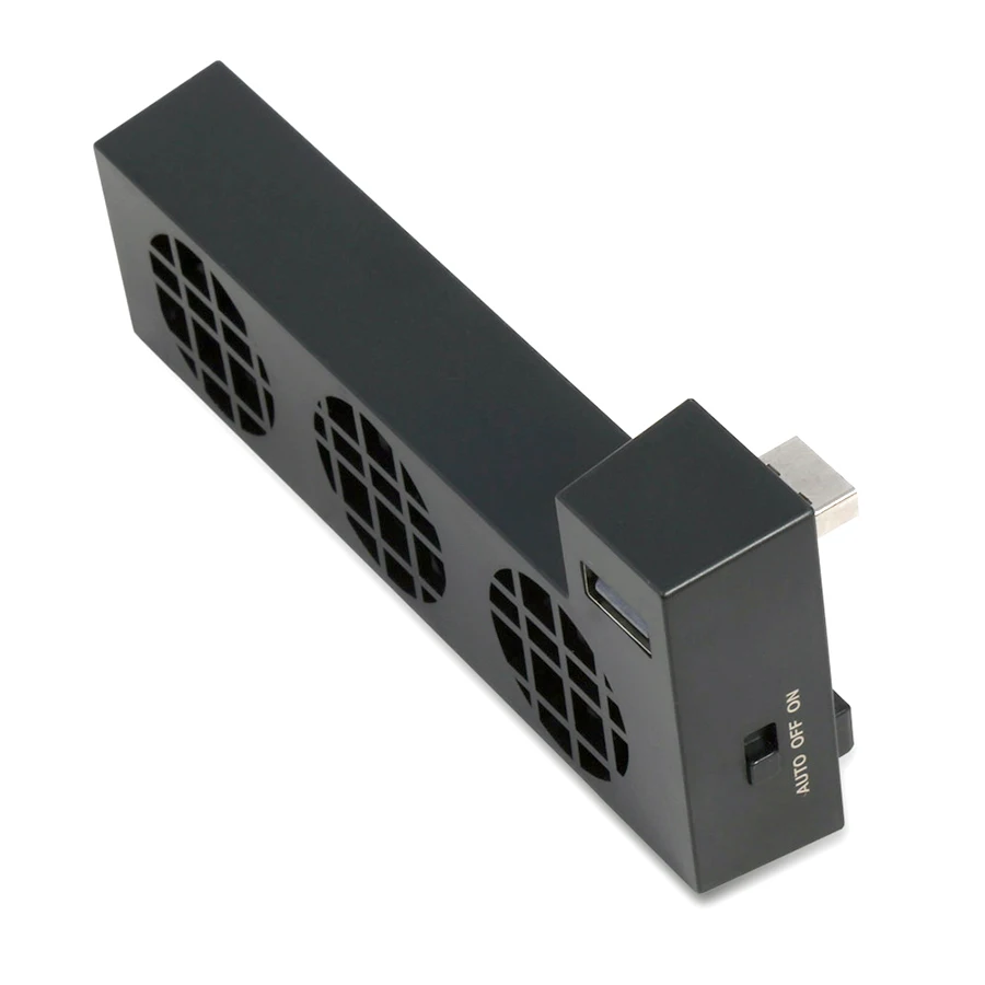 Супер быстрый охлаждающий вентилятор кулер для xbox ONE X Черный Внешний высокоскоростной вентилятор дополнительный USB порт для microsoft xbox One X консоль