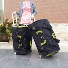 High capacity Travel Suitcase,Rolling Luggage Oxford cloth luggage bag,Women Trolley Suitcase, Men 27 32 inch large travel bag