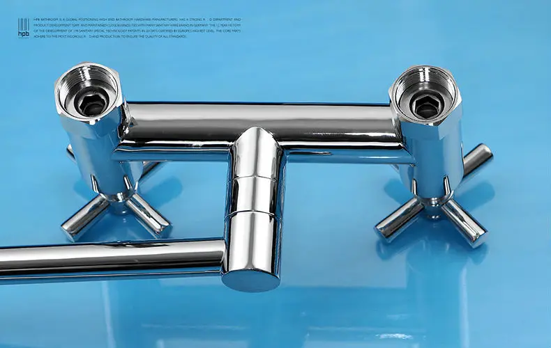 HPB латунь современный разборный кухонный водопроводный кран смеситель настенный Ванная комната раковина горячей и холодной Torneira de Cozinha HP4015