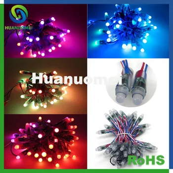 

Wholesale ws2811 mini 12mm rgb led pixel module string lamp programmable for outdoor advertising display