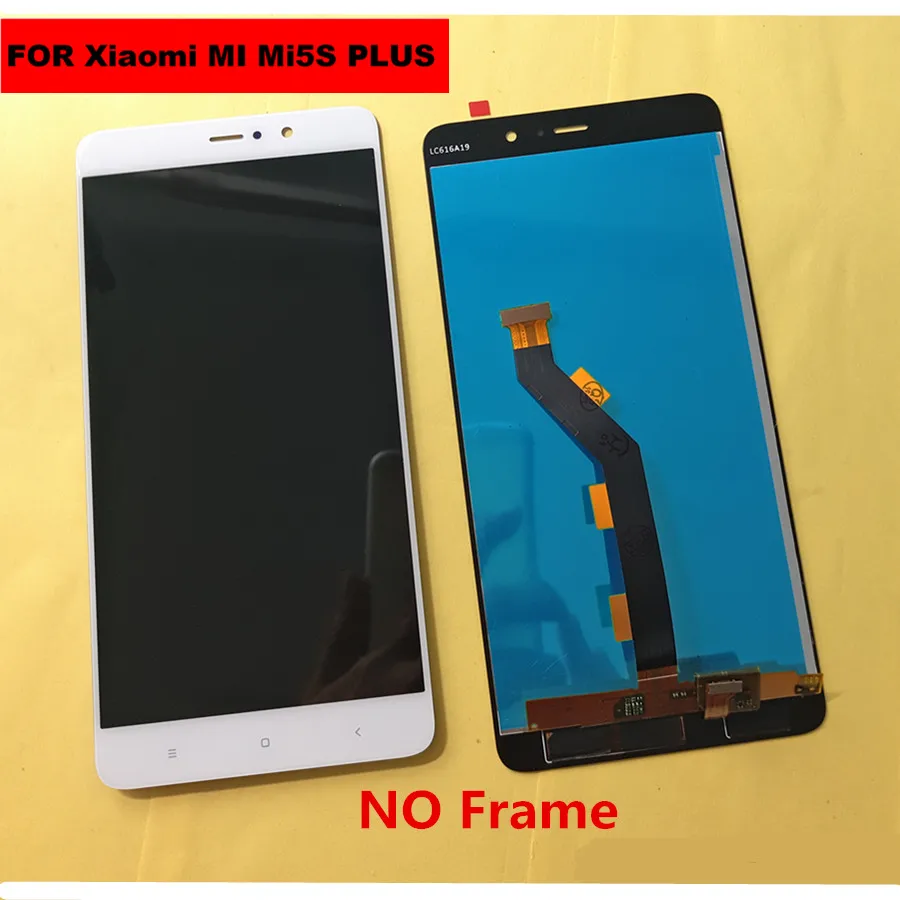 ЖК дисплей 5 7 дюйма для Xiaomi Mi 5S Plus сенсорный экран в сборе Замена 5s MI Mi5S LCD|Экраны
