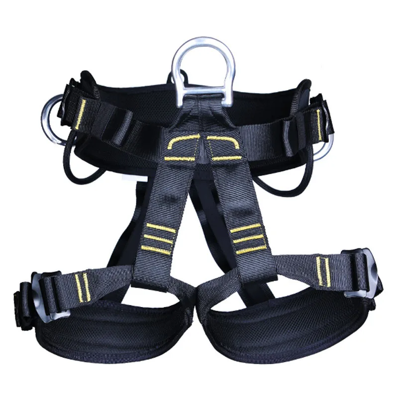 

P121 Outdoor rock climbing downhill development of aerial safety belt rock climbing equipment halfway exploration caverns