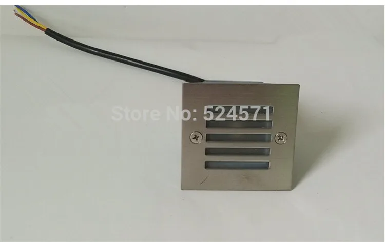 Orientada para a Lâmpada - ao ar Branco Quente Fria Led Enterrado Iluminação Subterrânea Recesso Piso Interior Livre Luzes Passo Levaram 3 w 7 3 W Branco Quente Fria LED Enterrado