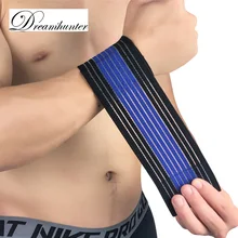 Эластичная Повязка На Запястье Обёрточная бумага поддерживает регулируемая защита для запястий подтяжки для спортивных тренировок пауэрлифтинга безопасности