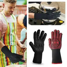 1 шт. перчатки для микроволновой печи с высокой температурой для выпечки огнезащитные перчатки противоскользящие для выпечки Инструменты