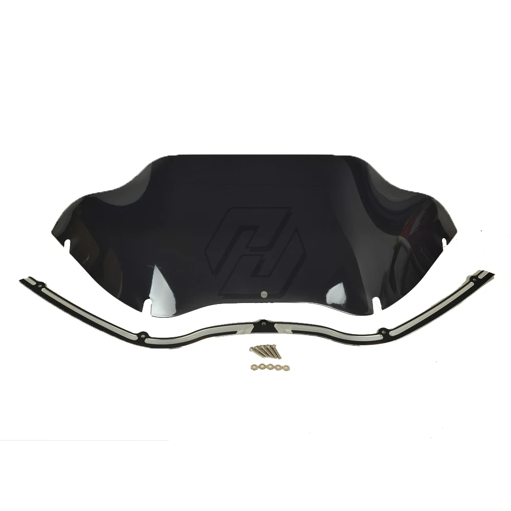 3 Colors 9/" Windshield Windscreen For Harley Touring Road Glide 1998-2012 2013