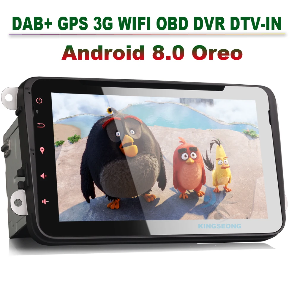 

8-Core 8" Android 8.0 DAB+ GPS DVD DVR WiFi OBD DTV-IN Navi Car Multimedia Player Car CD Player DVD DVR Radio for VW Tiguan