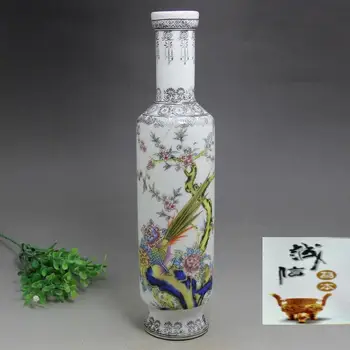 

Antique porcelain vase painting miscellaneous hand Home Furnishing accessories Bangchui bottles