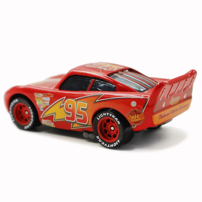 Disney Pixar Cars 3 2 № 79 восстановленных фигура автомобили McQueen Джексон Storm матер 1:55 Diecast металла модели машинок из сплава подарок для детей игрушка