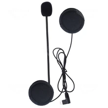 V2 intercom accessories,Microphone & Earphone Stereo Suit for V2 Bluetooth Intercom Motorcycle