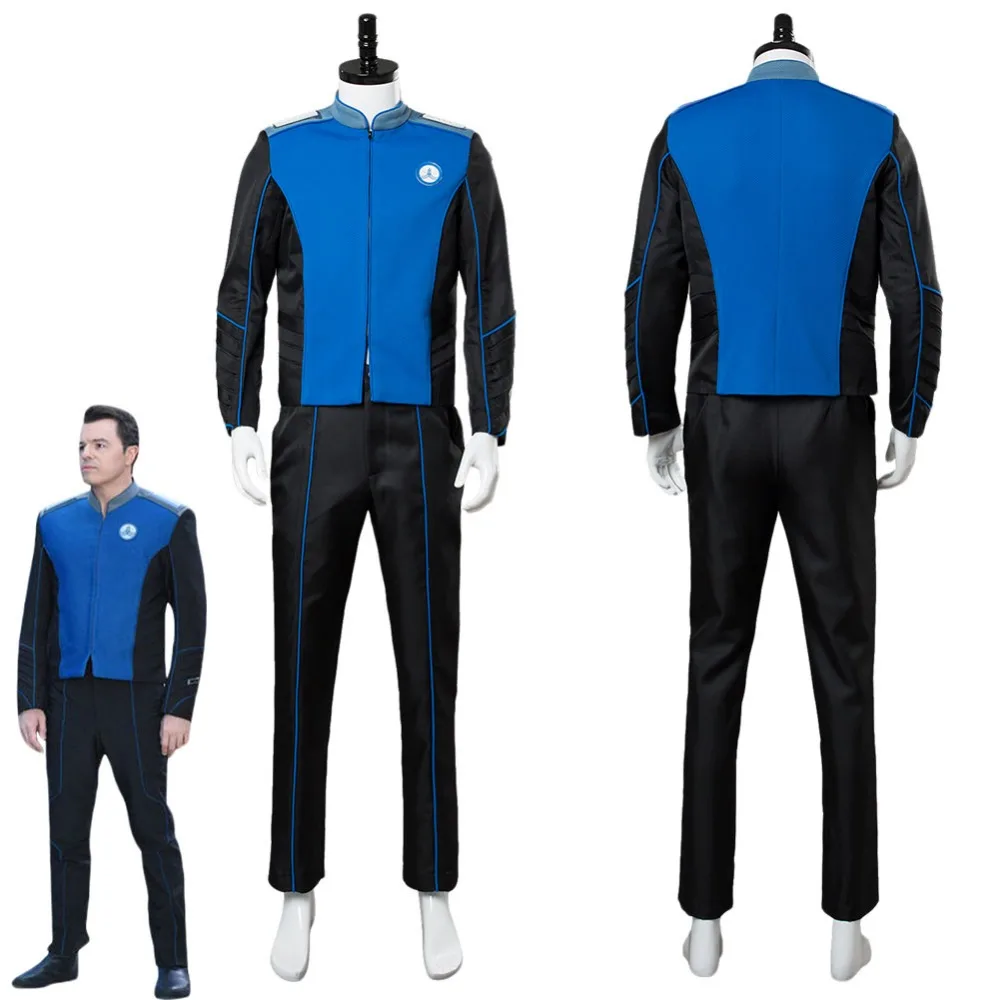 

The Orville Ed Mercer Captain Cosplay Costume Officer Uniform Suit Coat Outfit