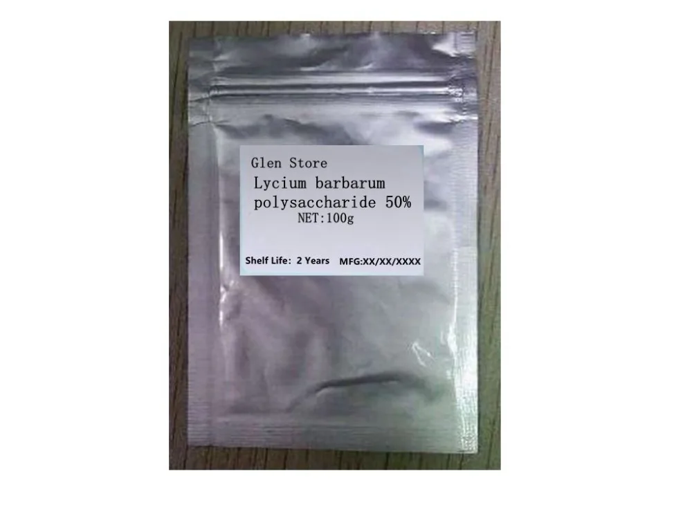 

Lycium barbarum polysaccharide 50% Antioxidant, anti-aging, anti-cancer, anti-tumor, anti-radiation Improve immunity