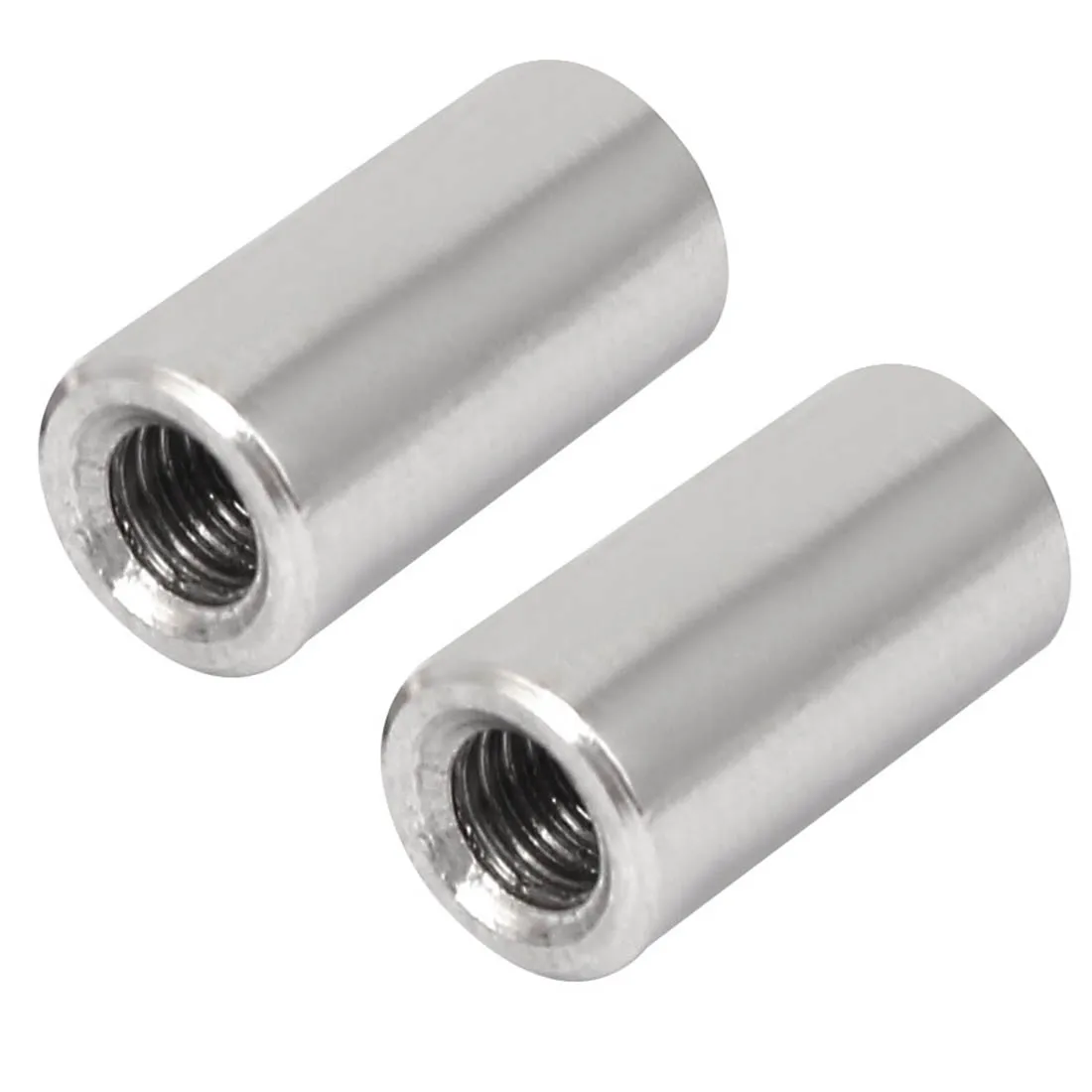 Круглые соединительные гайки из нержавеющей стали 304, резьбовые втулки ...