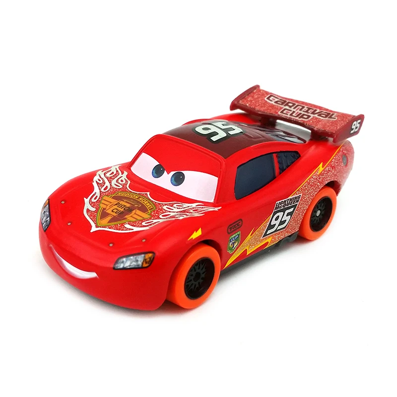 orange lightning mcqueen