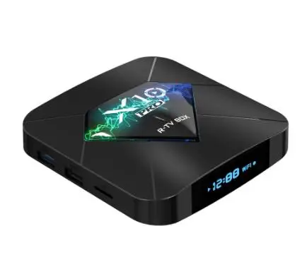 X10 Pro Android 8 1 Smart ТВ коробка S905X2 LPDDR3 4 Гб оперативной памяти 32 встроенной памяти/64GB 2 4G