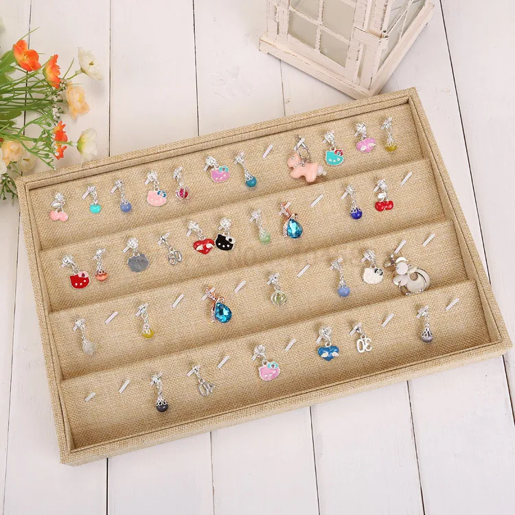 

Environmental Composite plate+twine Fabric Pendant Display Tray Tabletop Show tray greener tray stand