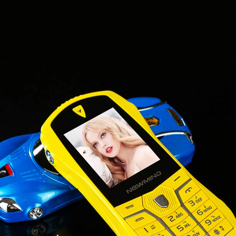 Newmind F1 + русский Dual SIM карты бар телефона роскошь небольшой Размеры мини Спорт