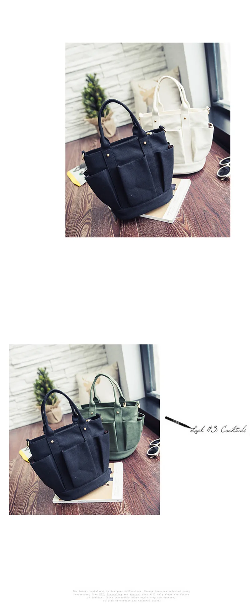 New Women Canvas Bag Drawstring Bucket Small Cross-body Bag Fashion Trend Brief Shoulder Bag For Lady Female Handbag Sac SS7381 (11)