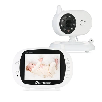 

2018 Video Baby sleeping Monitor Baby Security Camera With 3.5'' TFT LCD 2 Way Talkback Digital Infrared Night Vision Monitor