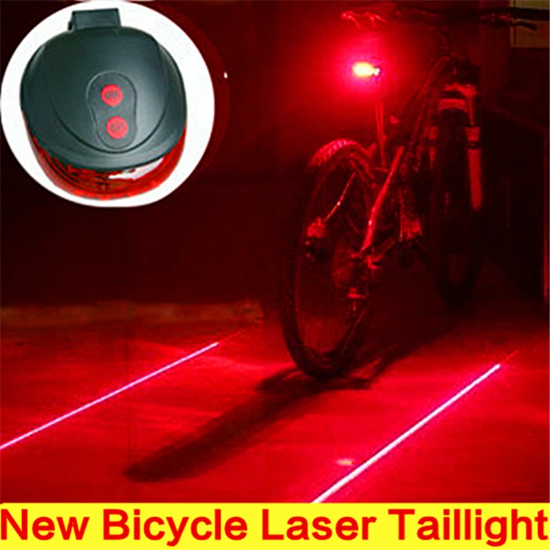 2022 nova venda bicicleta laser taillight lâmpada traseira da bicicleta à prova dwaterproof água farol aviso piscando ciclismo luz da cauda 7 modo