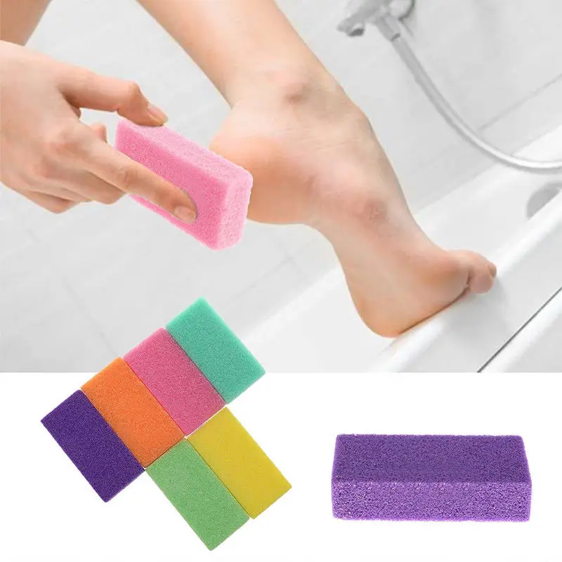 Scrubber Sponge Pumice Stone Exfoliate Foot Care Hard Dead Skin Remove