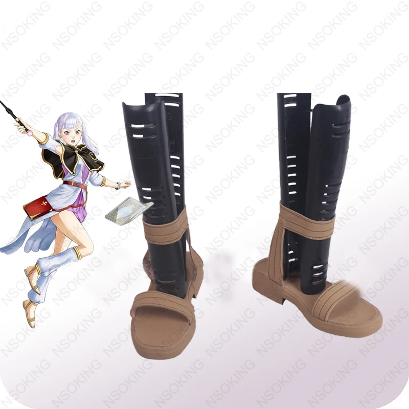 

Black Clover Noell Silva Boots Anime Cosplay Shoes custom-made